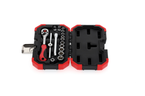 GEDORE R49003016 Set di chiavi a bussola 1/4" 4-13mm 16 pezzi