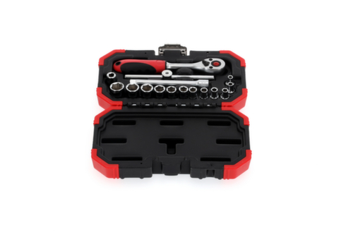 GEDORE R49003016 Set di chiavi a bussola 1/4" 4-13mm 16 pezzi