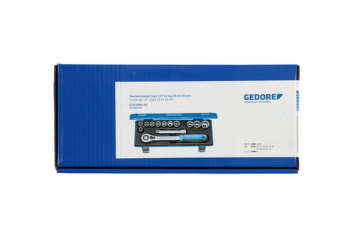 GEDORE D 19 KMU-20 Set di chiavi a bussola 1/2"