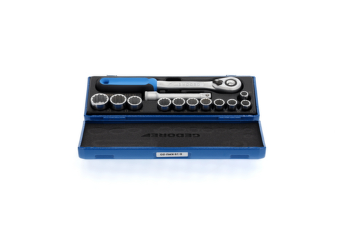 GEDORE D 19 KMU-20 Set di chiavi a bussola 1/2"