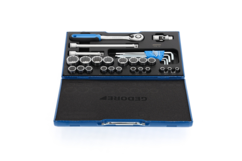 D 19 WAU-20 Set di chiavi a bussola 1/2" 31 pezzi UD 5/16-1,1/4"