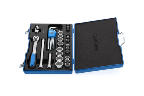 D 19 WAU-20 Set di chiavi a bussola 1/2" 31 pezzi UD 5/16-1,1/4"