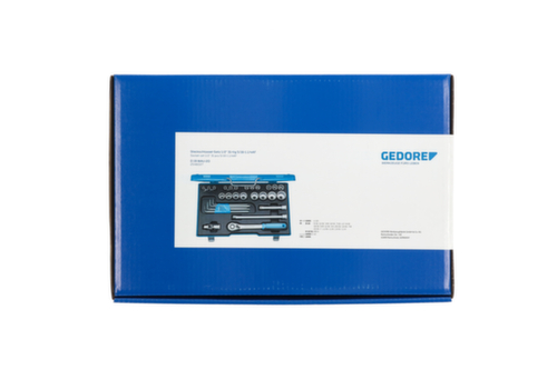 D 19 WAU-20 Set di chiavi a bussola 1/2" 31 pezzi UD 5/16-1,1/4"