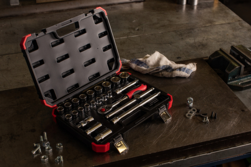 GEDORE R69003024 Set di chiavi a bussola 1/2" 10-32mm 24 pezzi