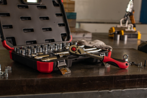 GEDORE R69003024 Set di chiavi a bussola 1/2" 10-32mm 24 pezzi