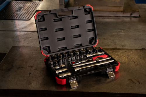 GEDORE R69003024 Set di chiavi a bussola 1/2" 10-32mm 24 pezzi