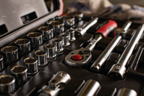 GEDORE R69003024 Set di chiavi a bussola 1/2" 10-32mm 24 pezzi