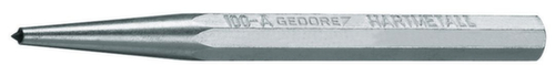 100 Punzone centrale A-12 con punta in metallo duro 130x12x4 mm