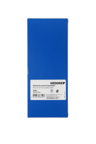 GEDORE 116 L Set di punzoni per spine