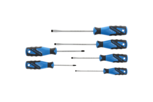 GEDORE 2150-2160 PZ-06 3C-Set di cacciaviti 6 pezzi IS 4-8 PZ 1-2