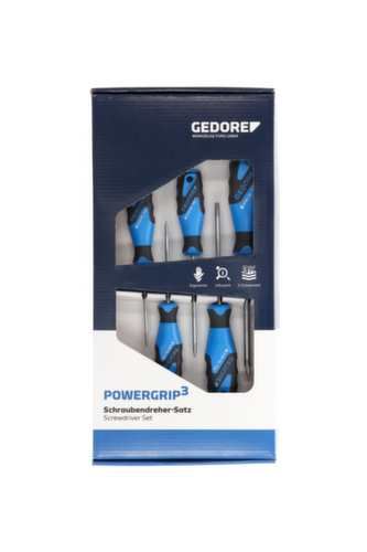 GEDORE 2163 TX-05 Set di cacciaviti 3C 5 pezzi TX T10-T30