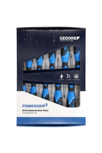 GEDORE 2163 TX-010 3C-Set di cacciaviti 10 pezzi TX T7-T40