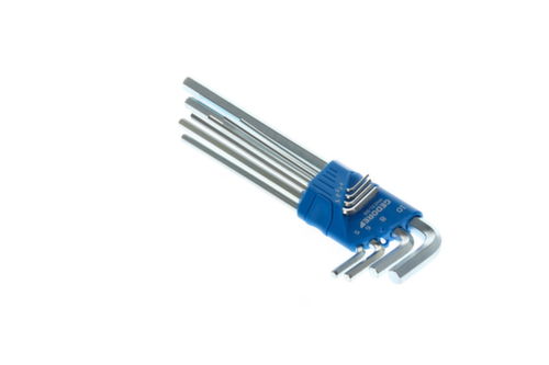 GEDORE H 42 EL-88 Set di chiavi esagonali a L lunghe in supporto 8 pezzi mm