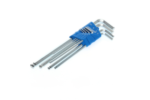 GEDORE H 42 KEL-88 Set di chiavi esagonali a L XL a sfera con supporto 8 pezzi 2-10 mm