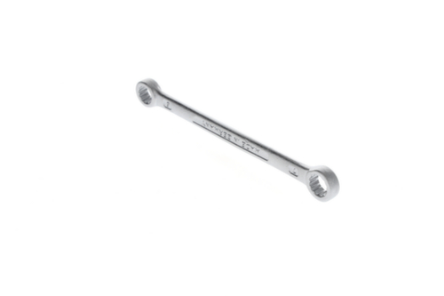 4 6X7 Chiave a doppio anello diritta profilo UD 6x7 mm