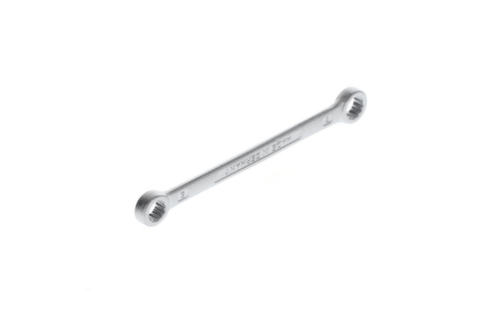 4 6X7 Chiave a doppio anello diritta profilo UD 6x7 mm