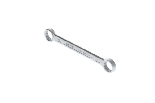 4 Chiave a doppio anello 18X19 profilo UD diritto 18x19 mm