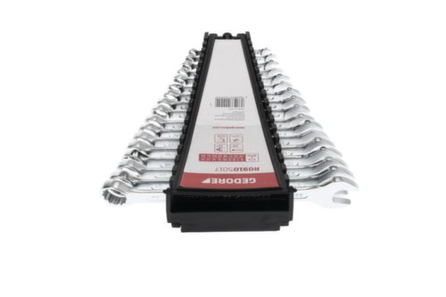 GEDORE R09105017 Set di chiavi ad anello 6-22 mm 17 pezzi