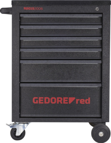 GEDORE R21562002 Set di utensili in carrello da officina MECHANIC nero 166 pezzi