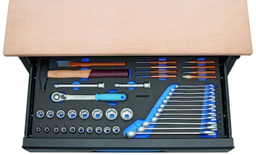 1110 CTB3-01 Assortimento di utensili in modulo CT 43 pezzi