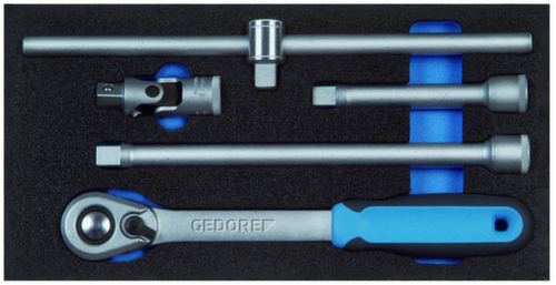 GEDORE 1500 CT1-1993 U-20 Accessori per bussole da 1/2" nel modulo di controllo utensili