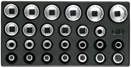 1500 ES-D 19 Set di bussole 1/2"