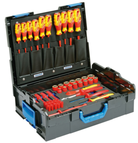 GEDORE 1100-1094 Set di utensili VDE HYBRID in L-BOXX 136