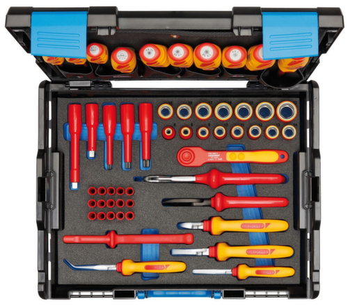GEDORE 1100-1094 Set di utensili VDE HYBRID in L-BOXX 136