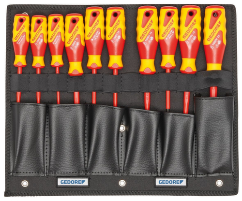 GEDORE 1100-1094 Set di utensili VDE HYBRID in L-BOXX 136