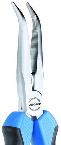 8132 AB-160 JC Pinza a becchi tondi da 160 mm Impugnatura a 2 componenti