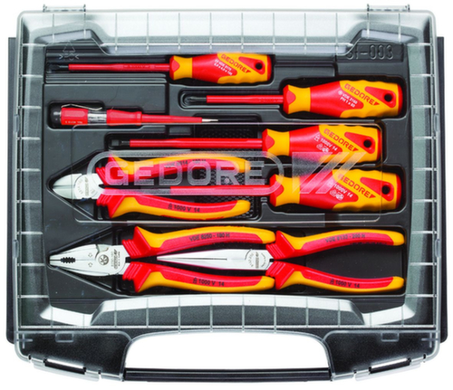 GEDORE 1101-003 Set di utensili VDE 8 pezzi in i-BOXX 72