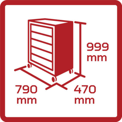 R20202207 Carrello GEDMaster 7 cassetti