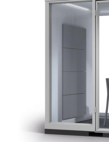 Kleusberg pannelli fonoassorbenti da parete TRENDLINE per ambiente multiuso, larghezza 500 mm