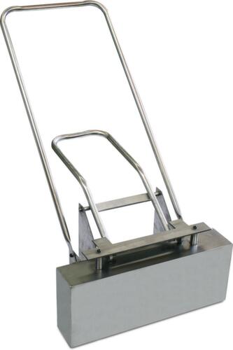 spazzatrice con magnete, larghezza di pulizia 610 mm