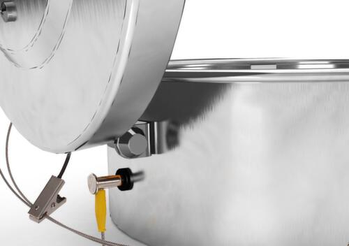 Pulitore per minuterie FALCON con dispositivo tagliafiamma e setaccio a immersione