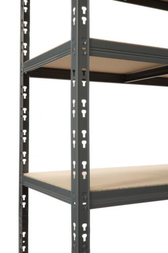 UDOBÄR scaffale per carichi pesanti, altezza x larghezza x profondità 1800 x 1200 x 400 mm, 5 ripiani