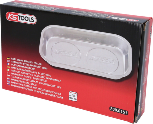 KS Tools Stainless steel magnetic plate