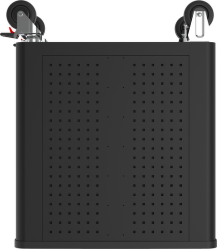 KS Tools PERFORMANCEplus P15 BLACK/ROT Workshop trolley with 8 drawers