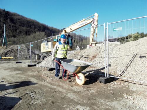 Schake protezione antisollevamento per recinzione mobile