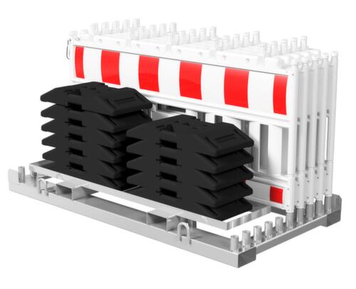 Schake Traversa di stoccaggio/trasporto per transenna