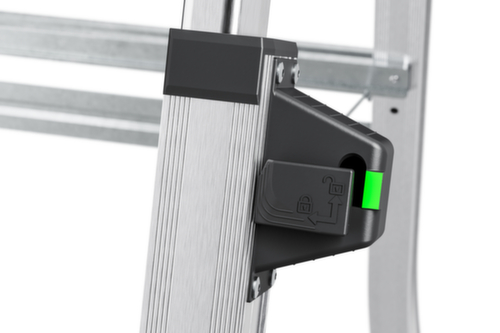 Hailo Scala a piattaforma telescopica TopLine TL100, 3 - 5 gradini larghi