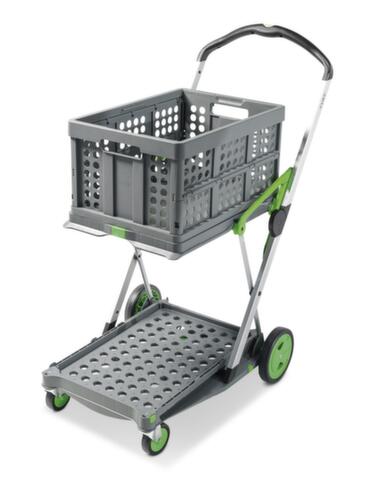 Mobile pieghevole CLAX, inclusa scatola pieghevole, carico max. 60 kg, 2 piani