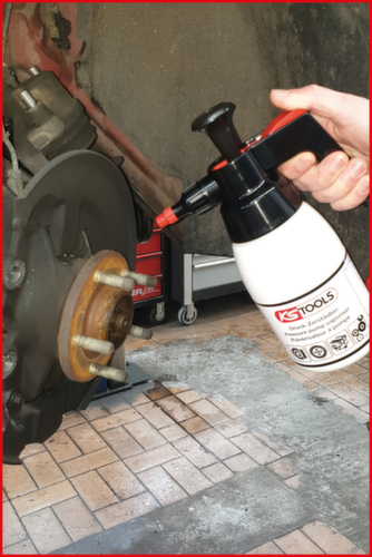 Bottiglia spray a pompa per detergente per freni