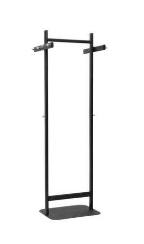 MAUL Appendiabiti MAULsalsa, con 8/2 ganci, RAL9004 nero segnale