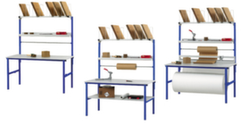 Tavolo da imballaggio completo