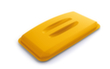 Durable Copertura di supporto per contenitore per materiali riciclabili, giallo