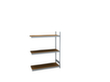 hofe Scaffale a grande campata con ripiani in legno