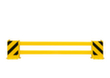 Moravia Tavola di protezione per scaffali, altezza x lunghezza 465 x 2300 mm