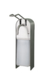 Distributore di sapone e disinfettante, con leva