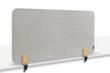 Legamaster Divisorio per tavoli fonoassorbenti ELEMENTS, altezza x larghezza 600 x 1200 mm, parete grigio